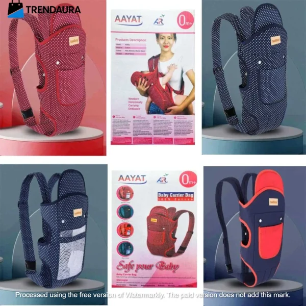AAYAT Cotton Baby Carrier Bag for Newborns - Image 3