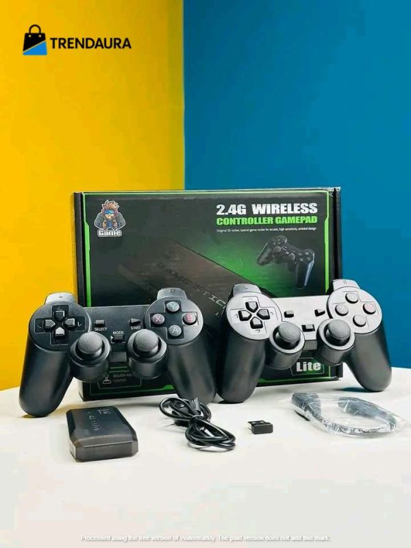 64GB Built-in 20000 Games Stick 2 Wireless controller gamepad 4K HD Video game Console - Image 2