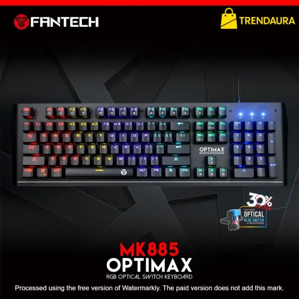 Fantech MK885 Optimax Full Size Edition RGB Mechanical Keyboard