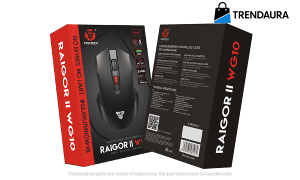 Fantech WG10 Raigor II Wireless Gaming Mouse - Image 3