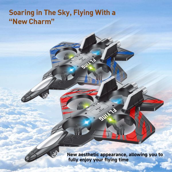 RC Airplane – Lightweight EPP Foam Stunt Fighter, 360° Flips, USB Rechargeable, Beginner & Expert Friendly - Image 3
